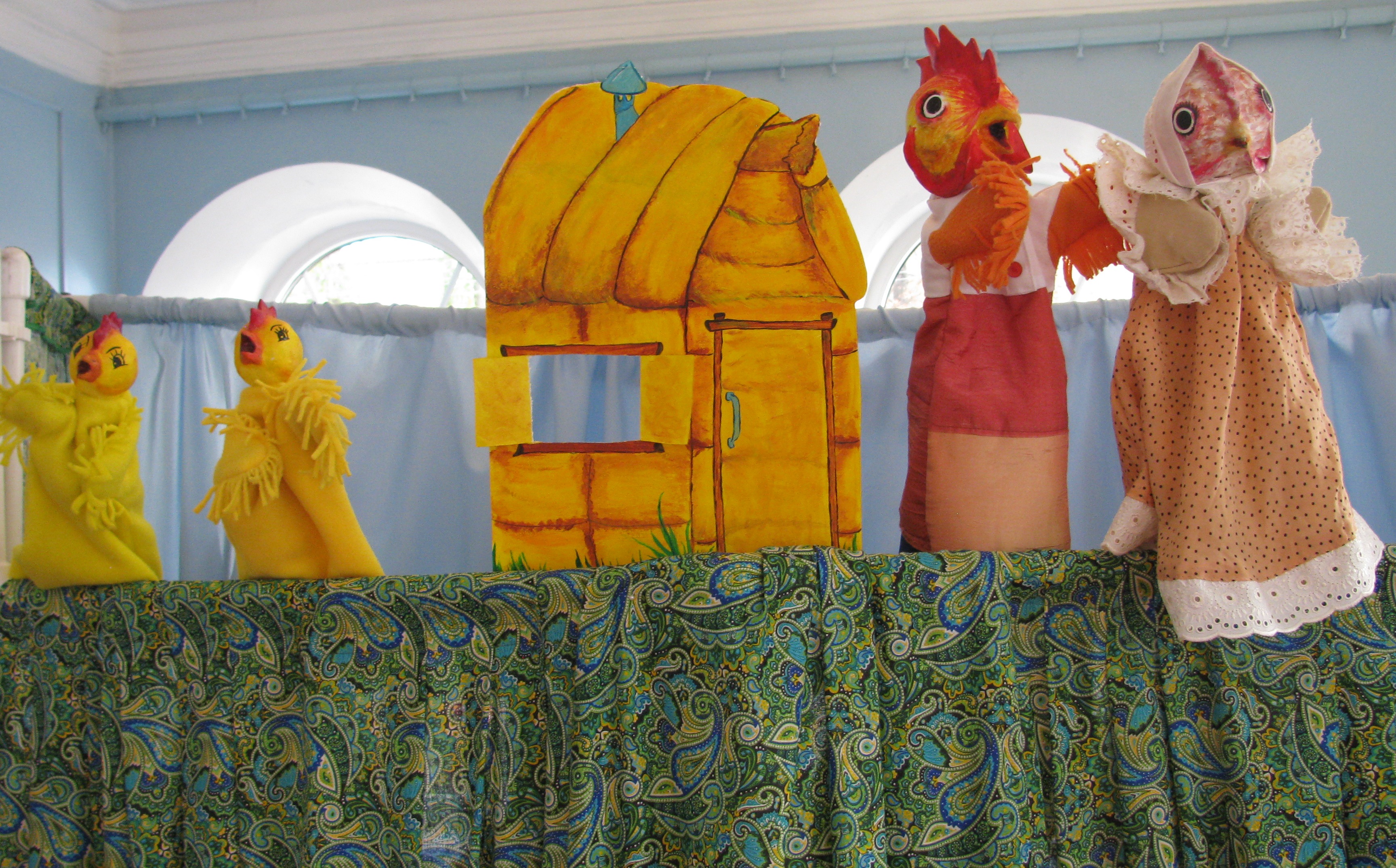 театр бибабо в детском саду своими руками
